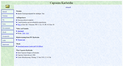 Desktop Screenshot of kapoeira.de