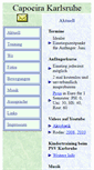 Mobile Screenshot of kapoeira.de